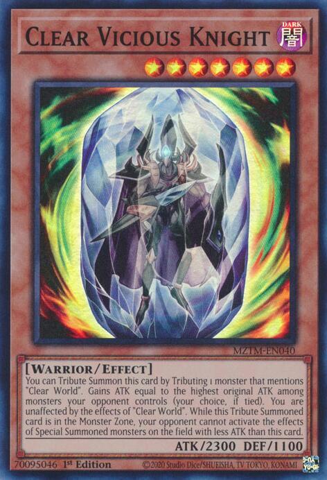 Clear Vicious Knight card image