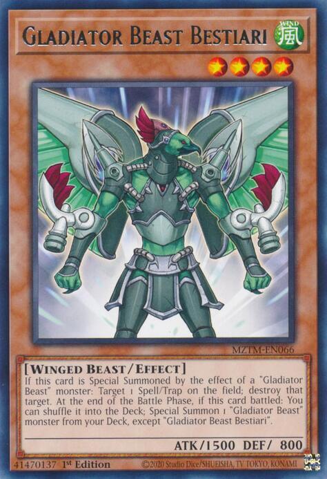 Gladiator Beast Bestiari card image
