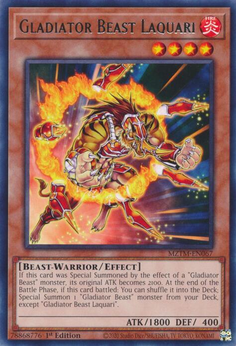 Gladiator Beast Laquari card image