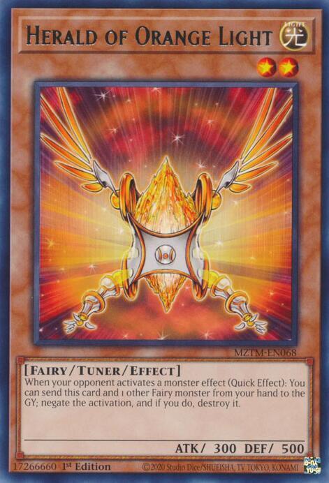 Herald of Orange Light card image