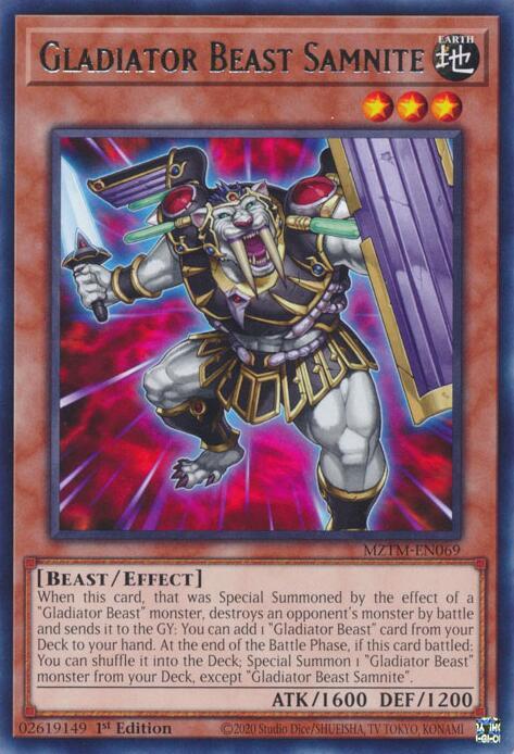 Gladiator Beast Samnite card image
