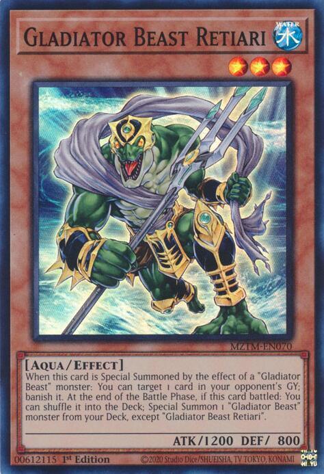 Gladiator Beast Retiari card image