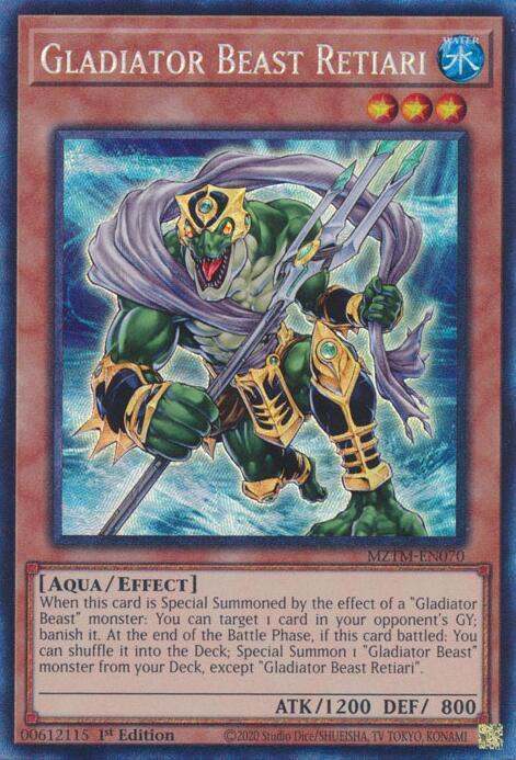 Gladiator Beast Retiari (CR) card image