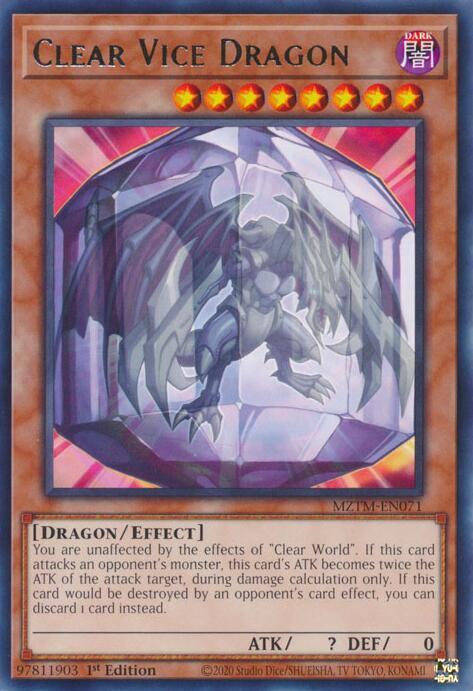 Clear Vice Dragon card image