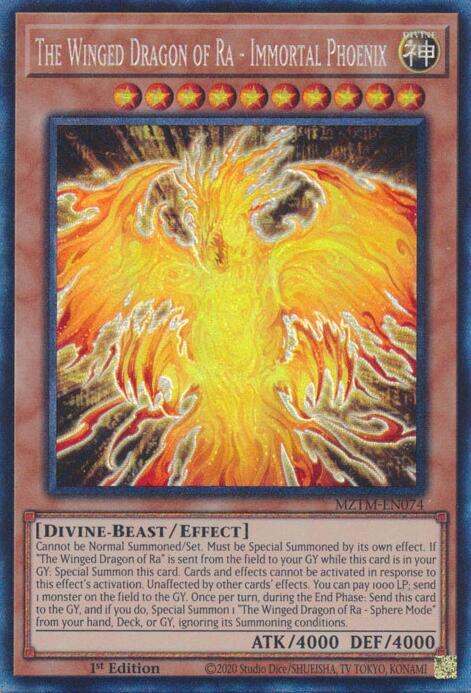 The Winged Dragon of Ra - Immortal Phoenix (CR) card image