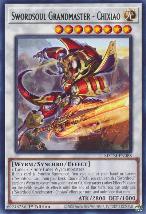 Swordsoul Grandmaster - Chixiao card image