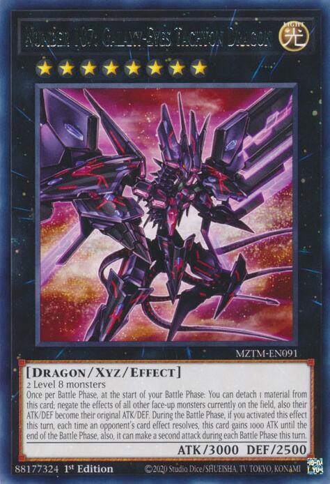 Number 107: Galaxy-Eyes Tachyon Dragon card image