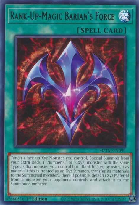 Rank-Up-Magic Barian's Force card image