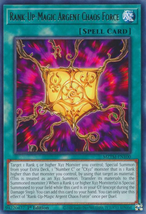 Rank-Up-Magic Argent Chaos Force card image