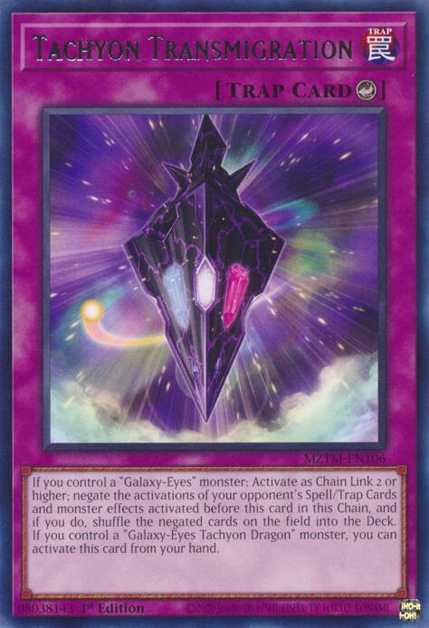 Tachyon Transmigration card image