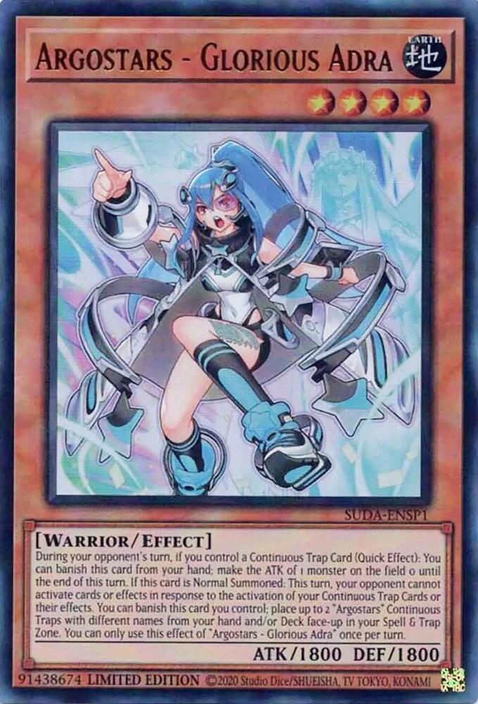 Argostars - Glorious Adra (SUDA-ENSP1) card image