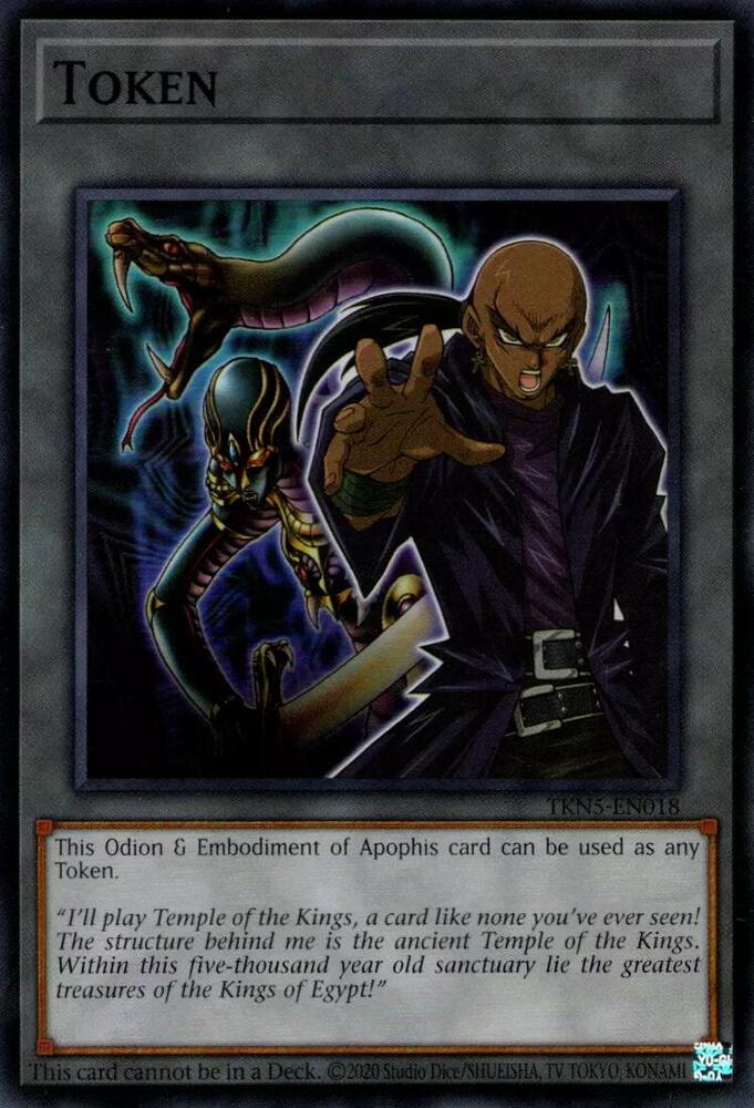 Token: Odion & Embodiment of Apophis card image