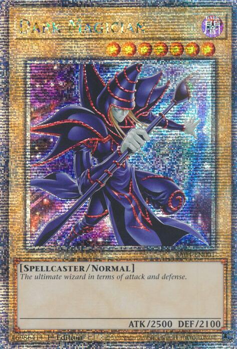 Dark Magician (New Art) (Quarter Century Secret Rare) card image