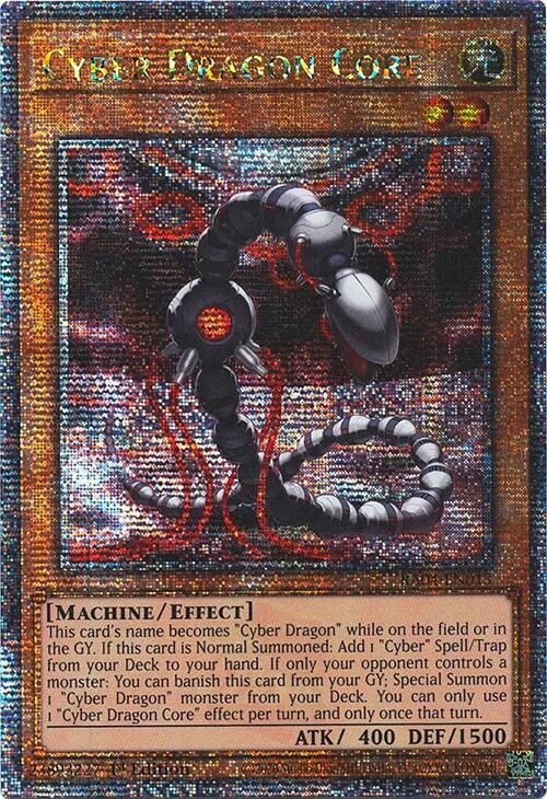 Cyber Dragon Core (Quarter Century Secret Rare) card image