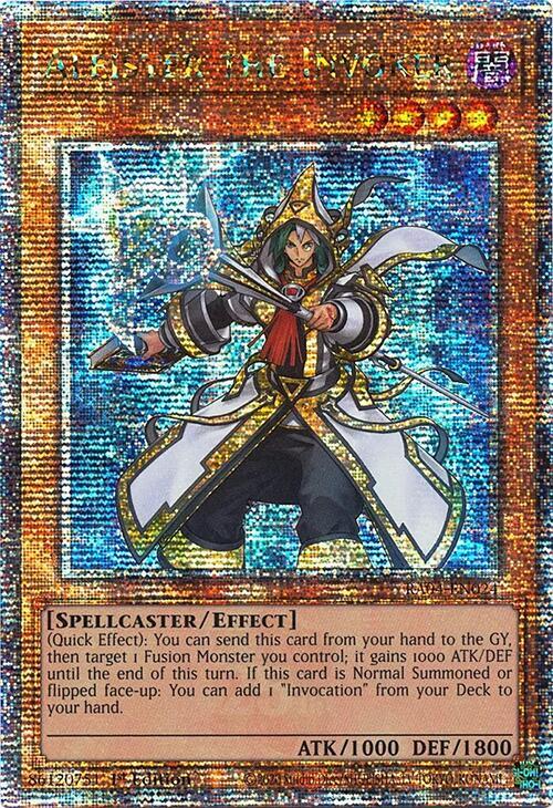 Aleister the Invoker (Alternate Art) (Quarter Century Secret Rare) card image