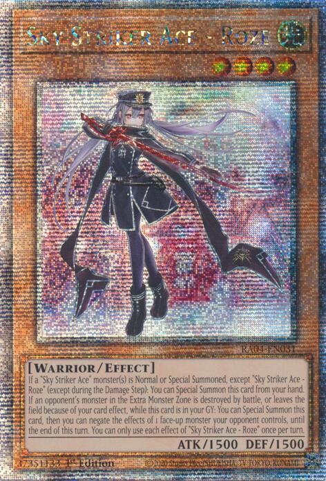 Sky Striker Ace - Roze (Quarter Century Secret Rare) card image