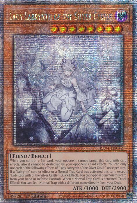 Lady Labrynth of the Silver Castle (New Art) (Quarter Century Secret Rare) card image