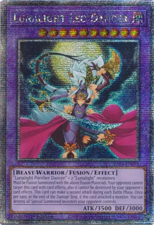 Lunalight Leo Dancer (Quarter Century Secret Rare) card image