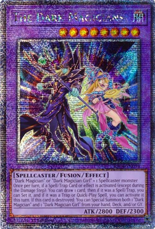 The Dark Magicians (Quarter Century Secret Rare) card image