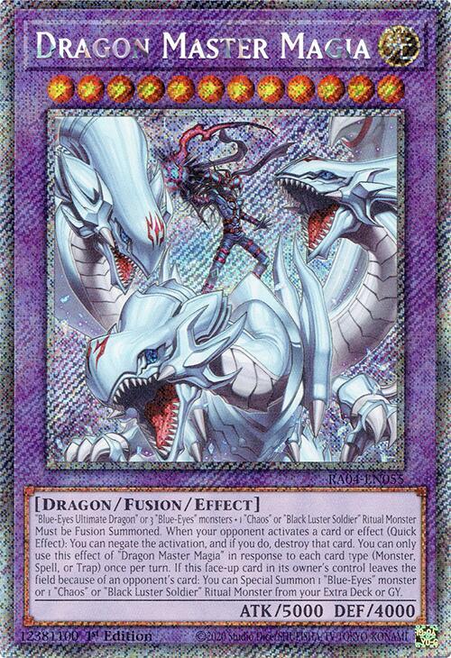 Dragon Master Magia (Platinum Secret Rare) card image