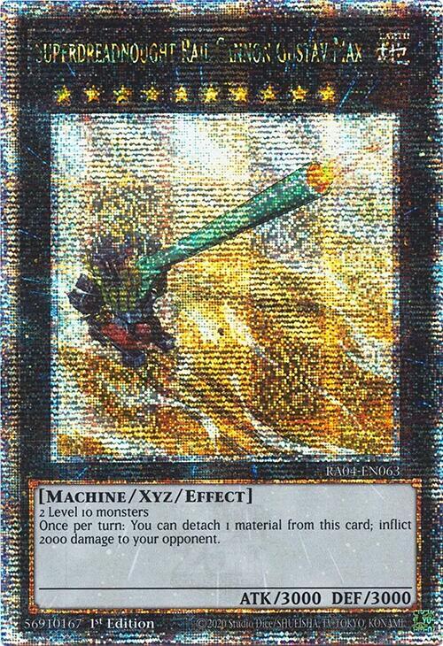 Superdreadnought Rail Cannon Gustav Max (Quarter Century Secret Rare) card image