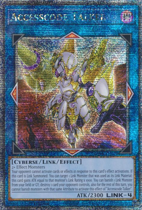 Accesscode Talker (New Art) (Quarter Century Secret Rare) card image