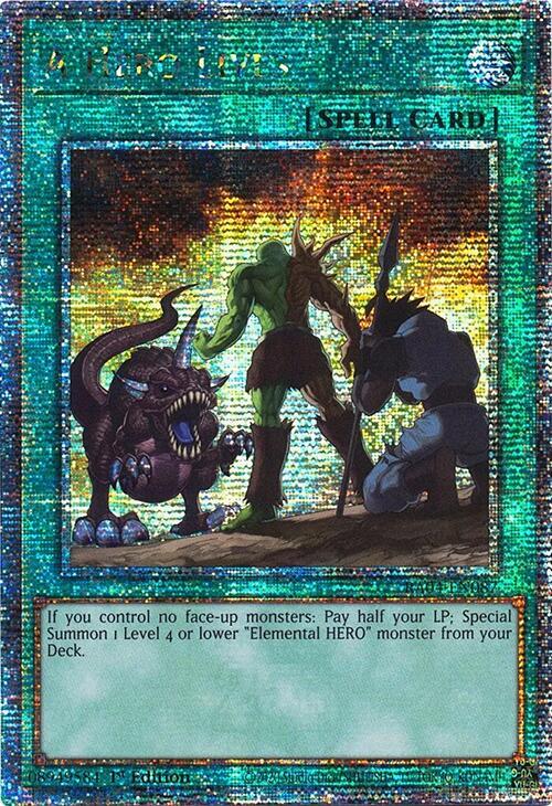 A Hero Lives (Quarter Century Secret Rare) card image