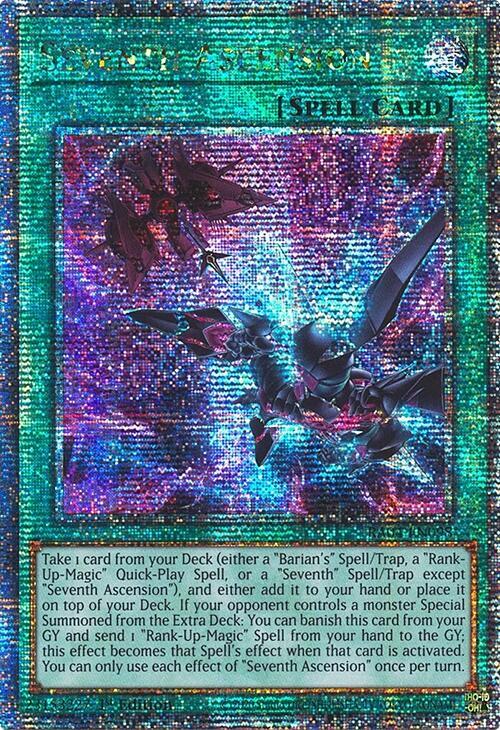 Seventh Ascension (Quarter Century Secret Rare) card image