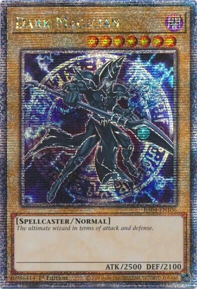 Dark Magician (7th Art) (Quarter Century Secret Rare) card image
