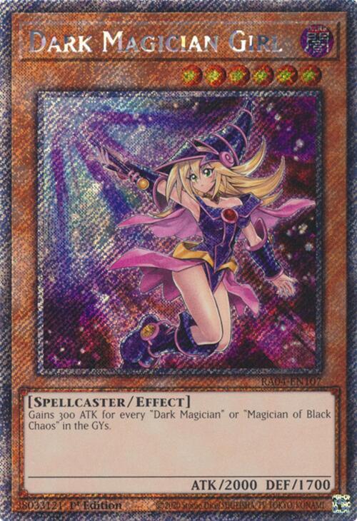 Dark Magician Girl (7th Art) (Platinum Secret Rare) card image