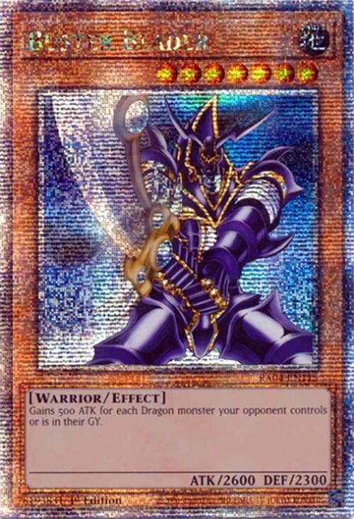 Buster Blader (Quarter Century Secret Rare) card image