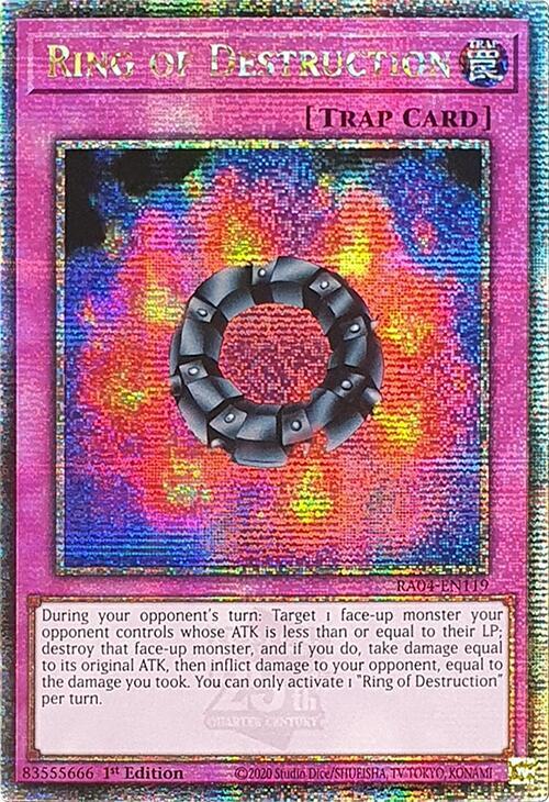 Ring of Destruction (Quarter Century Secret Rare) card image