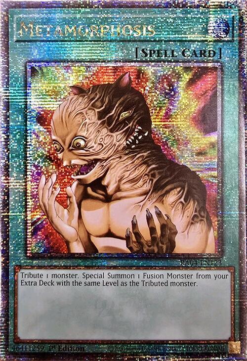 Metamorphosis (Quarter Century Secret Rare) card image
