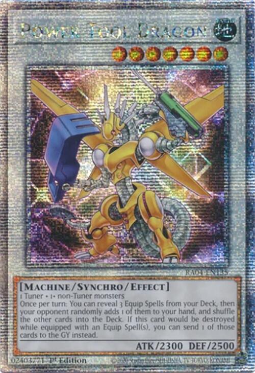 Power Tool Dragon (Quarter Century Secret Rare) card image