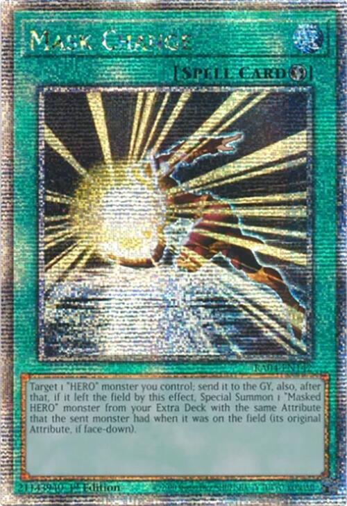 Mask Change (Quarter Century Secret Rare) card image