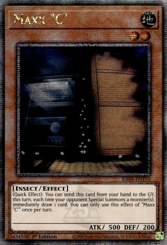 Maxx "C" (Quarter Century Secret Rare) card image