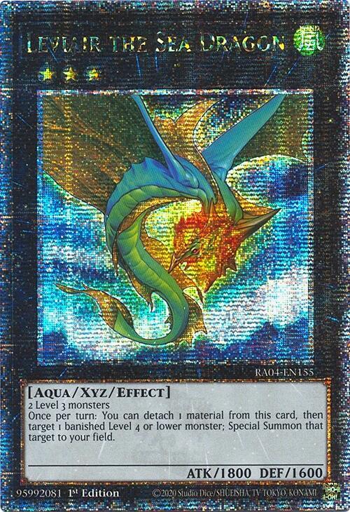 Leviair the Sea Dragon (Quarter Century Secret Rare) card image