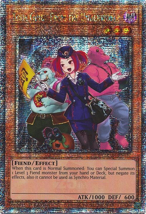 Tour Guide from the Underworld (Alternate Art) (Quarter Century Secret Rare) card image
