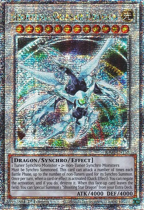Shooting Quasar Dragon (Quarter Century Secret Rare) card image