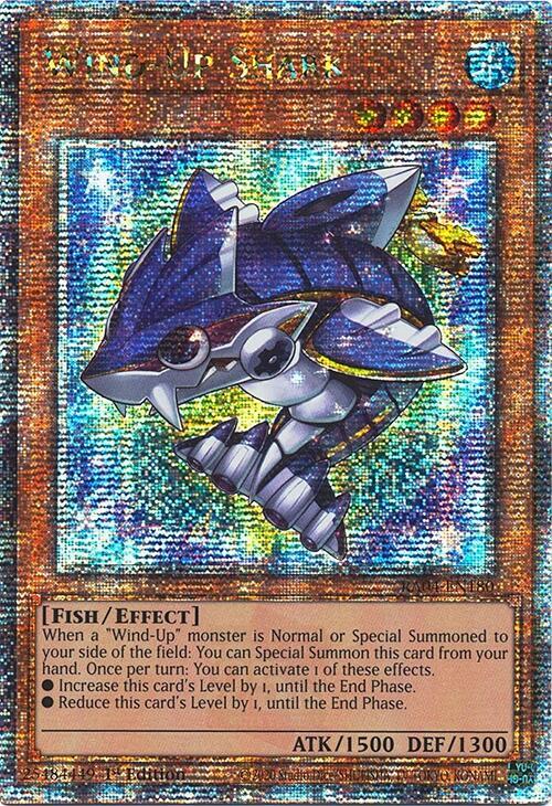 Wind-Up Shark (Quarter Century Secret Rare) card image