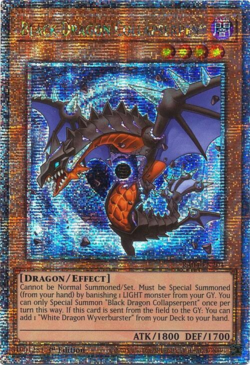 Black Dragon Collapserpent (Quarter Century Secret Rare) card image