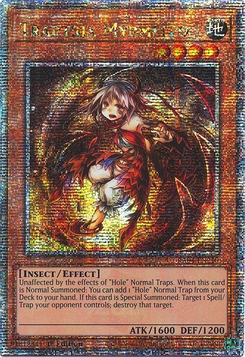 Traptrix Myrmeleo (Quarter Century Secret Rare) card image