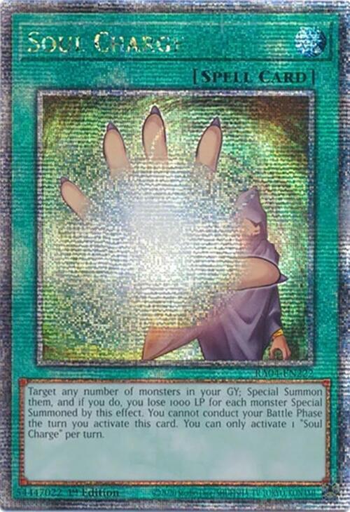 Soul Charge (Quarter Century Secret Rare) card image