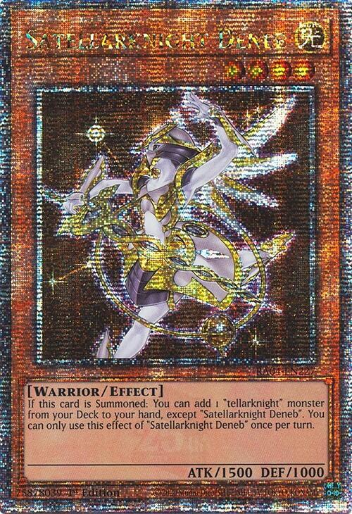 Satellarknight Deneb (Quarter Century Secret Rare) card image
