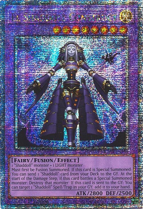 El Shaddoll Construct (Quarter Century Secret Rare) card image