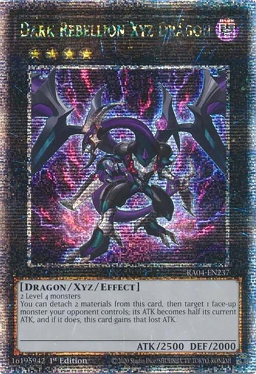 Dark Rebellion Xyz Dragon (Quarter Century Secret Rare) card image