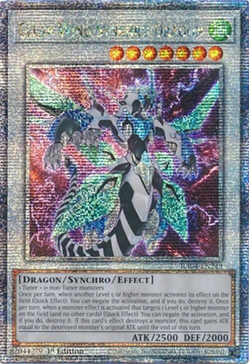 Clear Wing Synchro Dragon (Quarter Century Secret Rare) card image