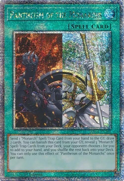 Pantheism of the Monarchs (Quarter Century Secret Rare) card image