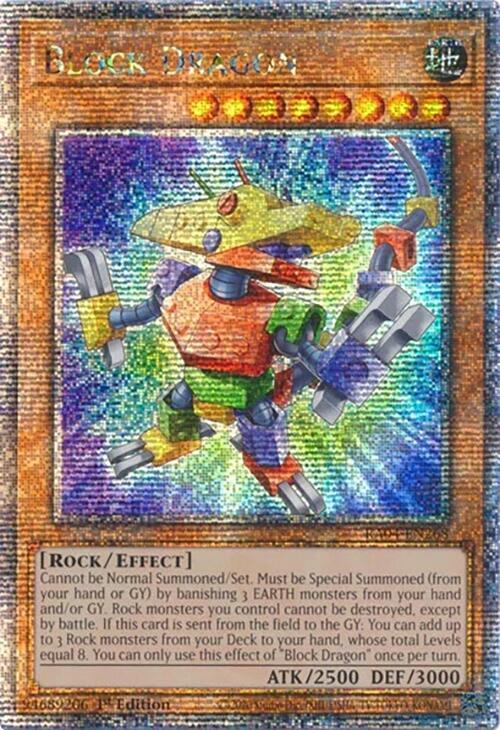 Block Dragon (Quarter Century Secret Rare) card image