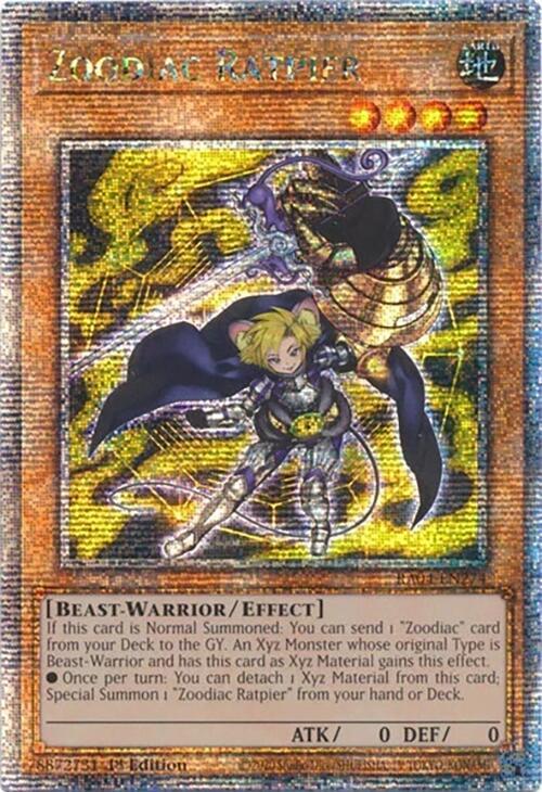 Zoodiac Ratpier (Quarter Century Secret Rare) card image